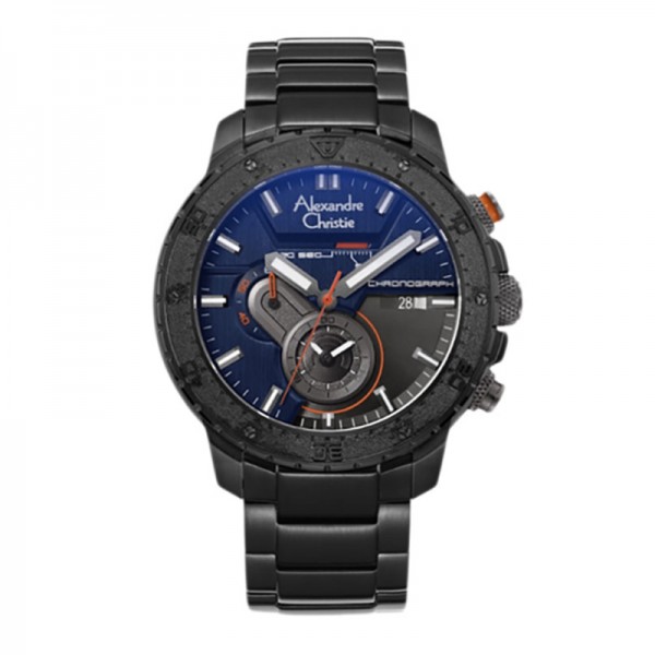 Alexandre Christie AC 6627 Black Orange Steel MCBIPBAOR